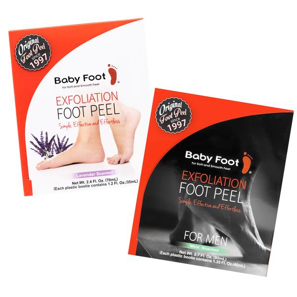 Original Foot Peel and Mens Foot Peel